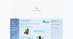 Desktop Screenshot of novopac.it