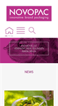Mobile Screenshot of novopac.ch
